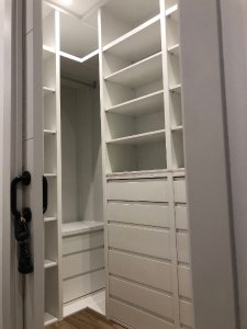 Vestidor Abierto Estilo Nórdico